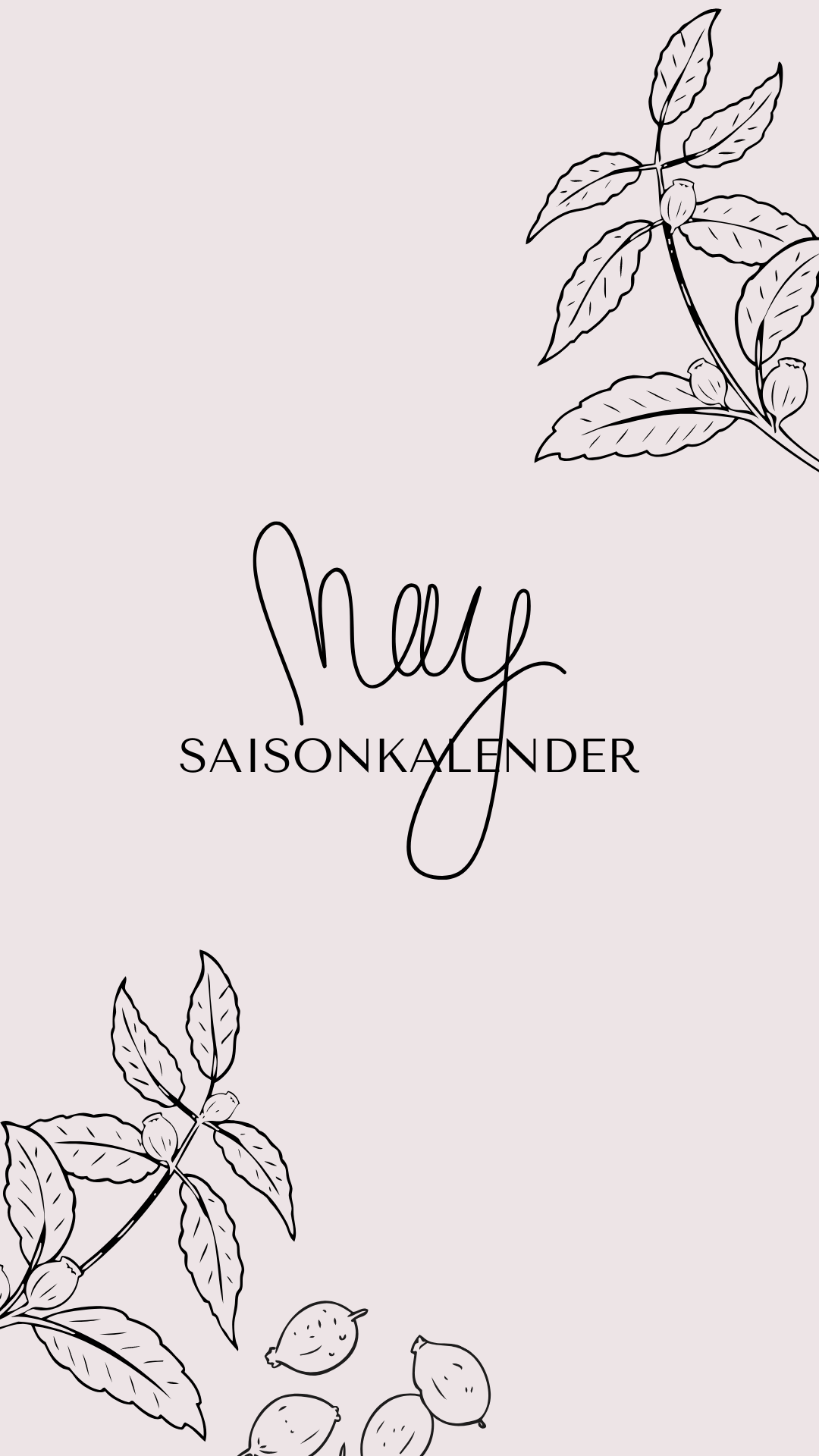 Saisonkalender Mai