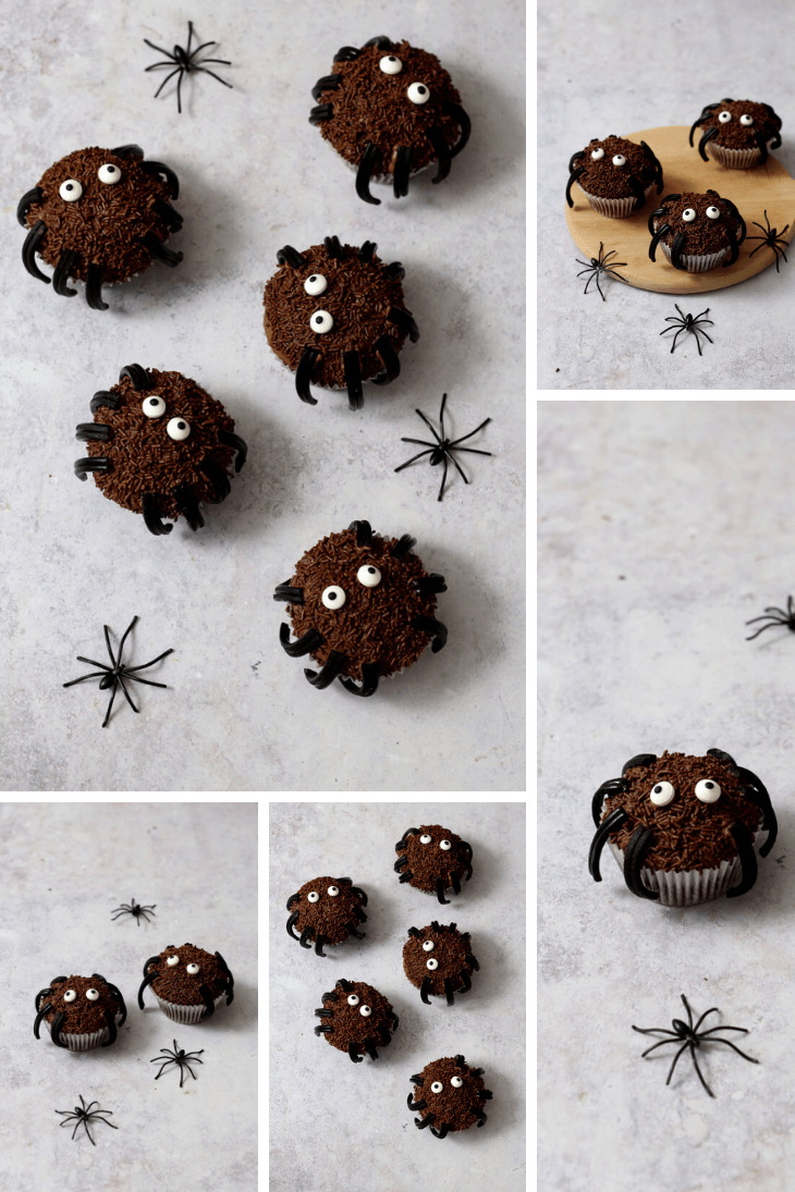 Spinnenmuffins Halloween Rezept | bäckerina.de