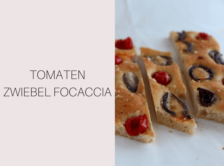 Tomaten Zwiebel Focaccia Rezept | bäckerina.de