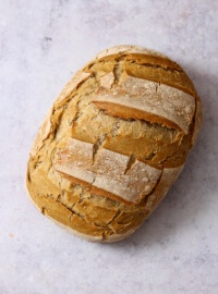 Brot über Nacht mit Dinkel und Roggen | bäckerina.de