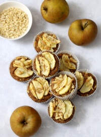 Muffins ohne Zucker Apfel Zimt | bäckerina.de