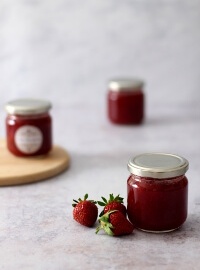 Erdbeer Holunder Marmelade | bäckerina.de