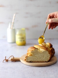 Lemon Curd Striezel Thermomix | bäckerina.de