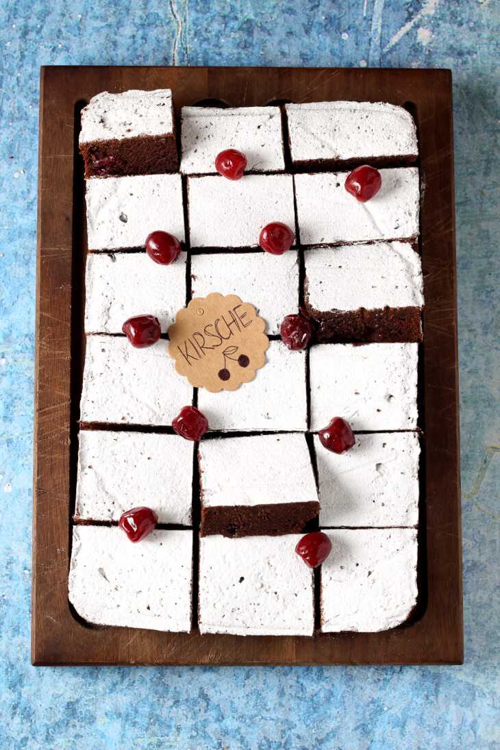 Kirsch Brownies Rezept Thermomix | bäckerina.de