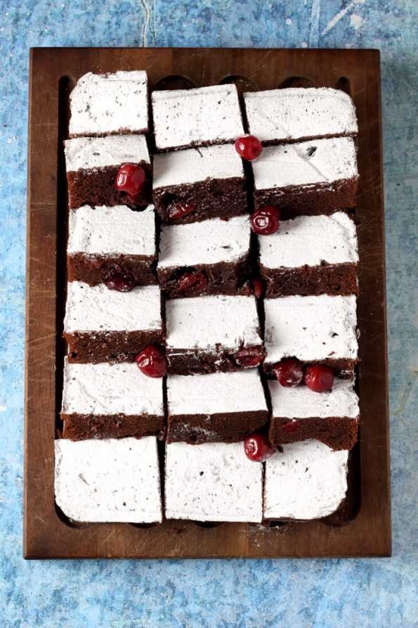 Kirsch Brownies Rezept Thermomix | bäckerina.de