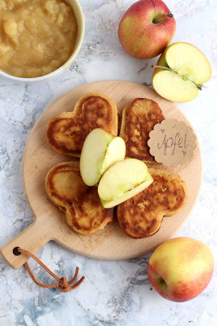 Pfannkuchen mit Apfel Nuss | bäckerina.de