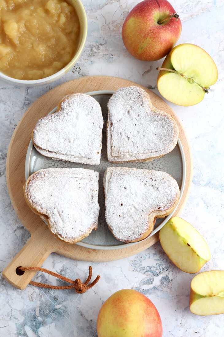 Pfannkuchen mit Apfel Nuss | bäckerina.de