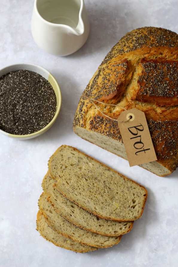 Dinkel Chia Brot Rezept | bäckerina.de