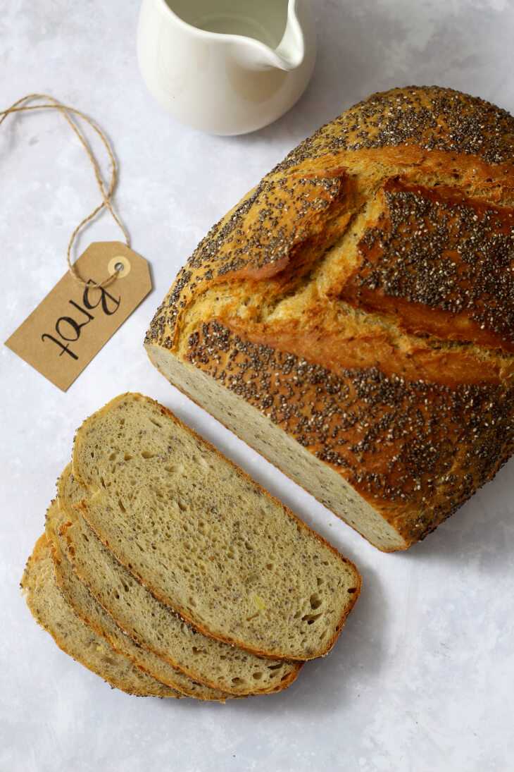 Dinkel Chia Brot Rezept | bäckerina.de