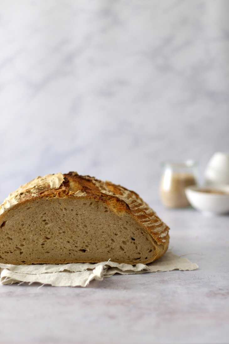 Roggen Dinkel Brot mit Sauerteig | bäckerina.de