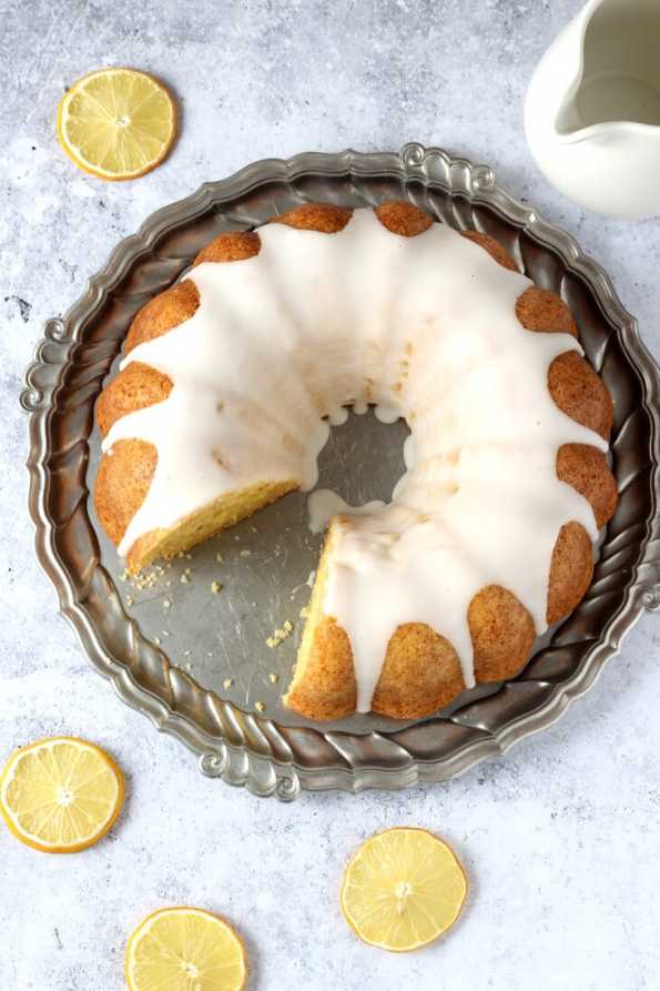 Zitronenkuchen mit ätherischem Öl | bäckerina.de